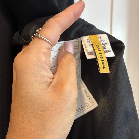 Donna Karan Signature NY striped professional suit NWT size 8 - Picture 4 of 5